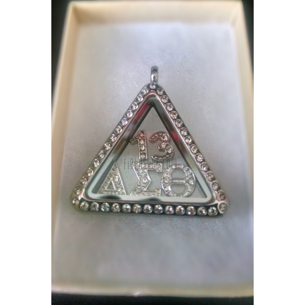 Jewelry - Delta Triangle Floating Charm Locket