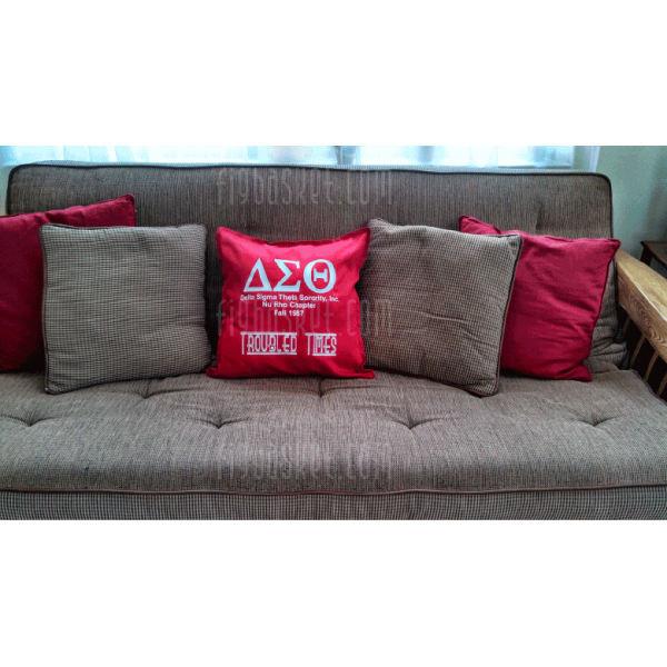 Delta Sorority Pillow 