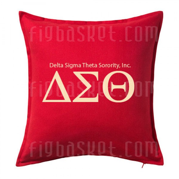 Delta Sorority Pillow 