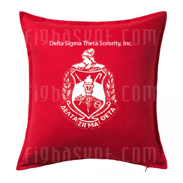 Delta Sorority Pillow 